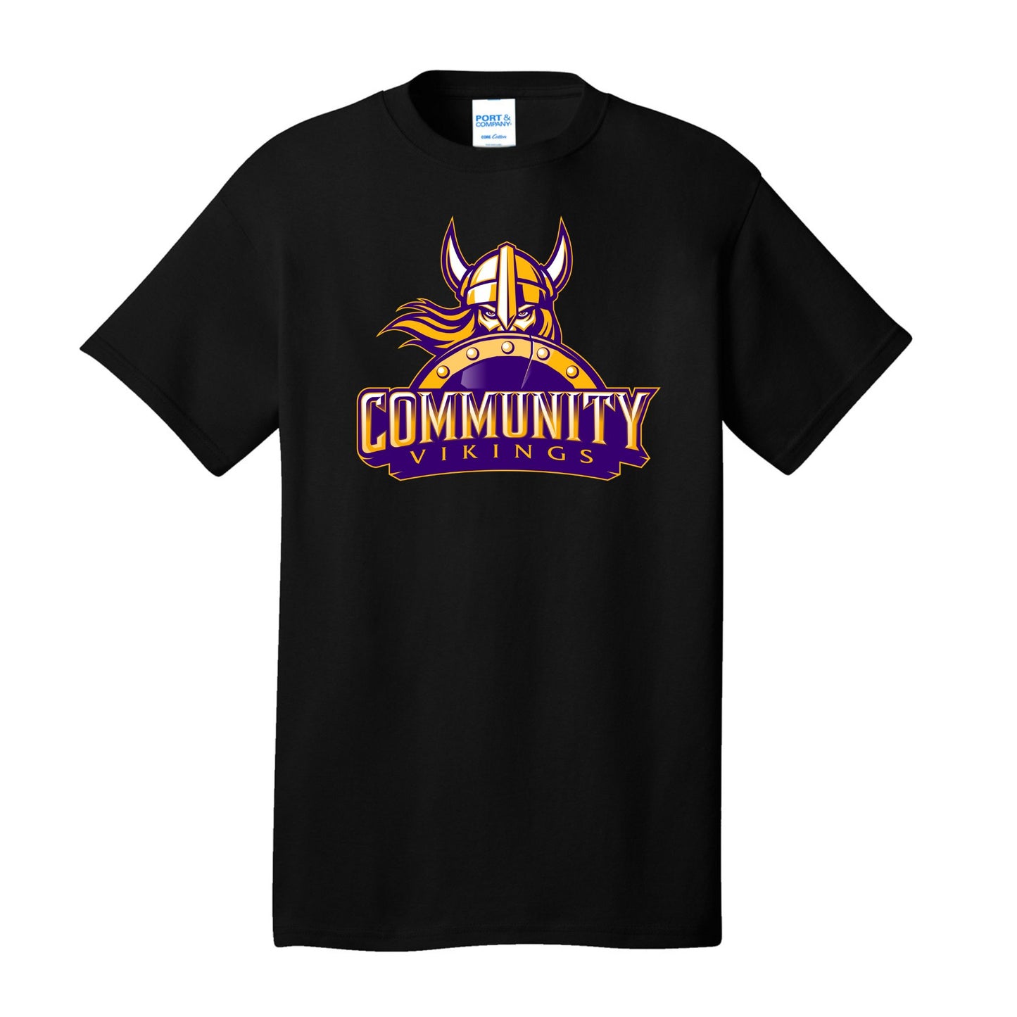 Community Vikings New Logo Tee – Youth & Adult