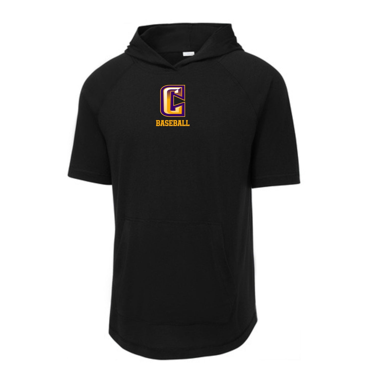 Sport-Tek ® PosiCharge ® Tri-Blend Wicking Short Sleeve Hoodie