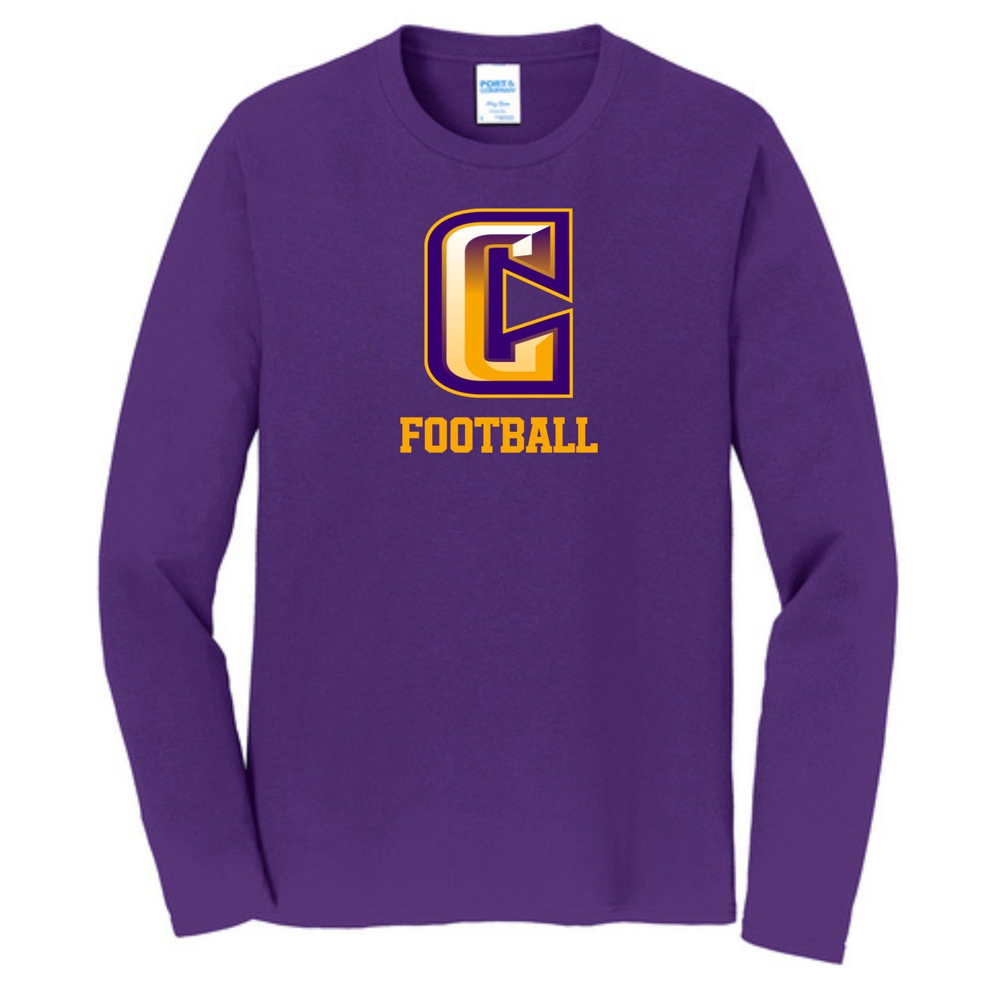 Port & Co Fan Favorite Long Sleeve Tee- Printed PC450LS