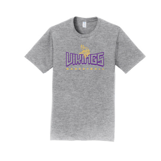 Mascot Open Vikings Basketball Design (Other Shirt Styles Available)