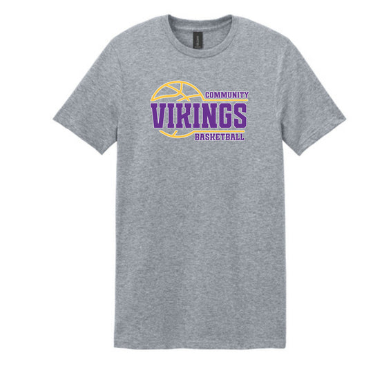 Community Vikings Classic Basketball Tee (Other Shirt Styles Available)