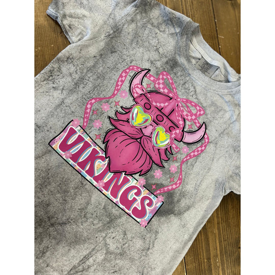 Groovy Vikings with Heart Eyes Tee – Youth & Adult
