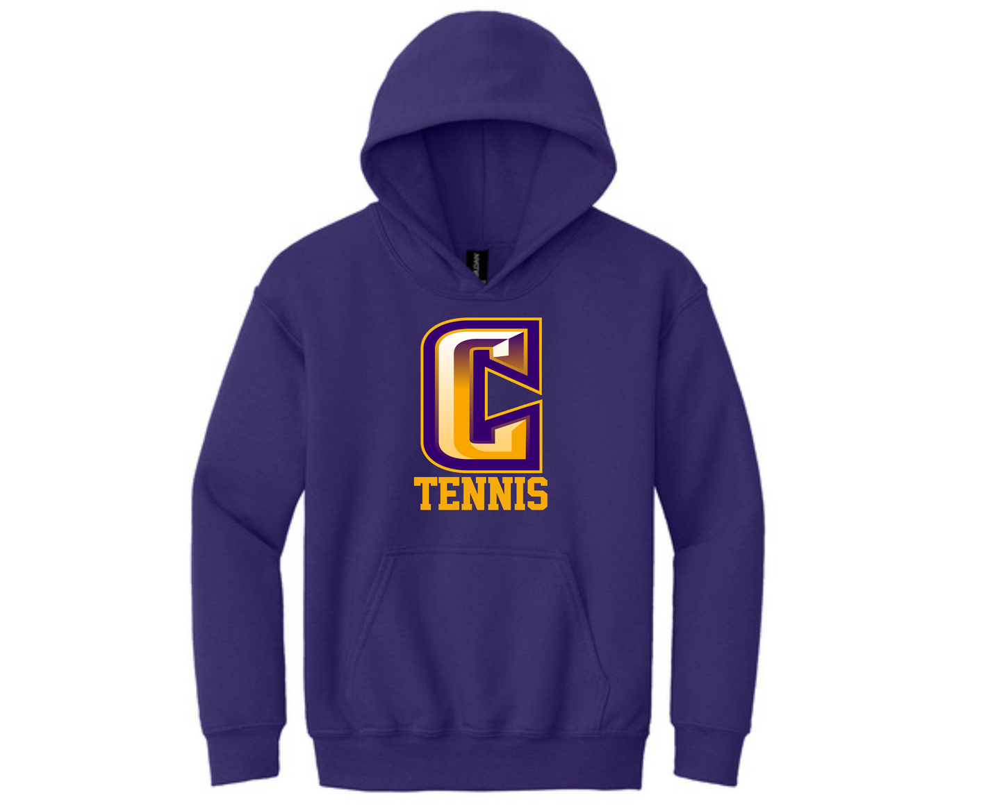 Gildan Heavy Blend Hooded Sweatshirt- Printed Tennis