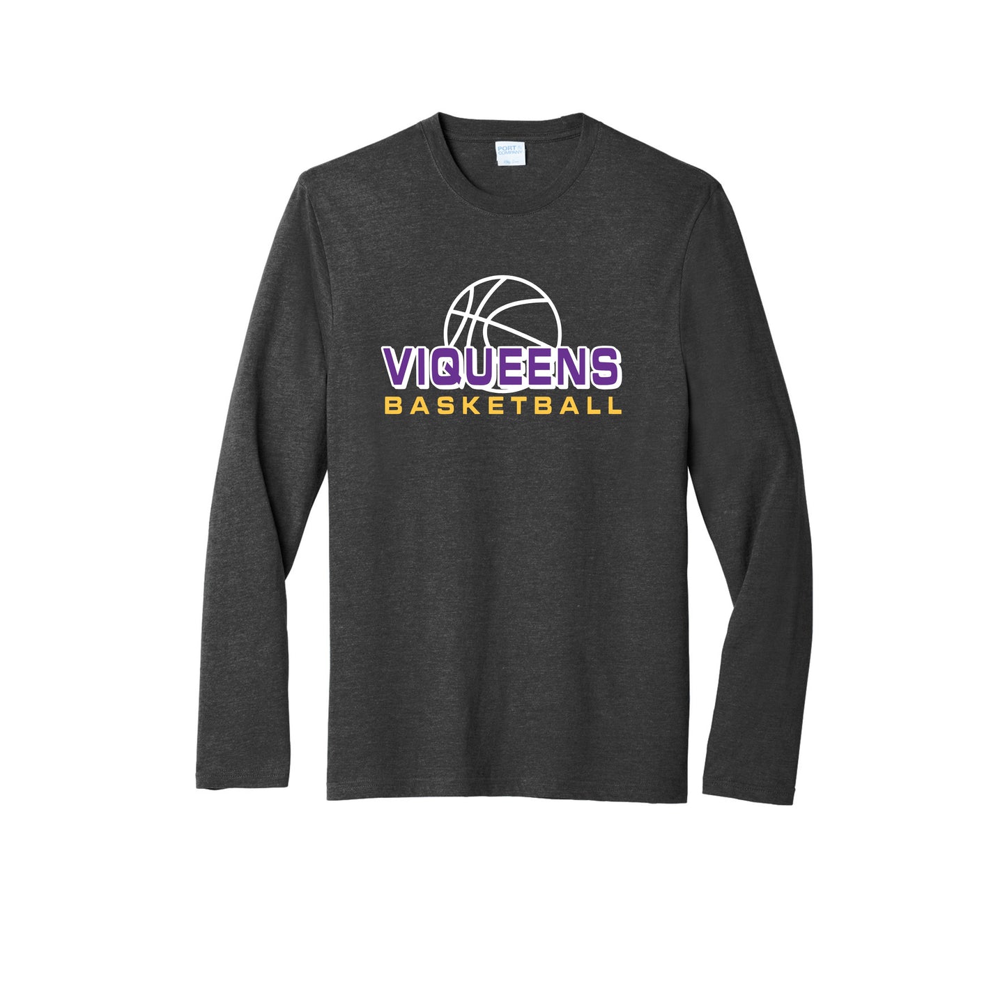 Viqueens Basketball Long Sleeve Tee (Other Shirt Styles Available)