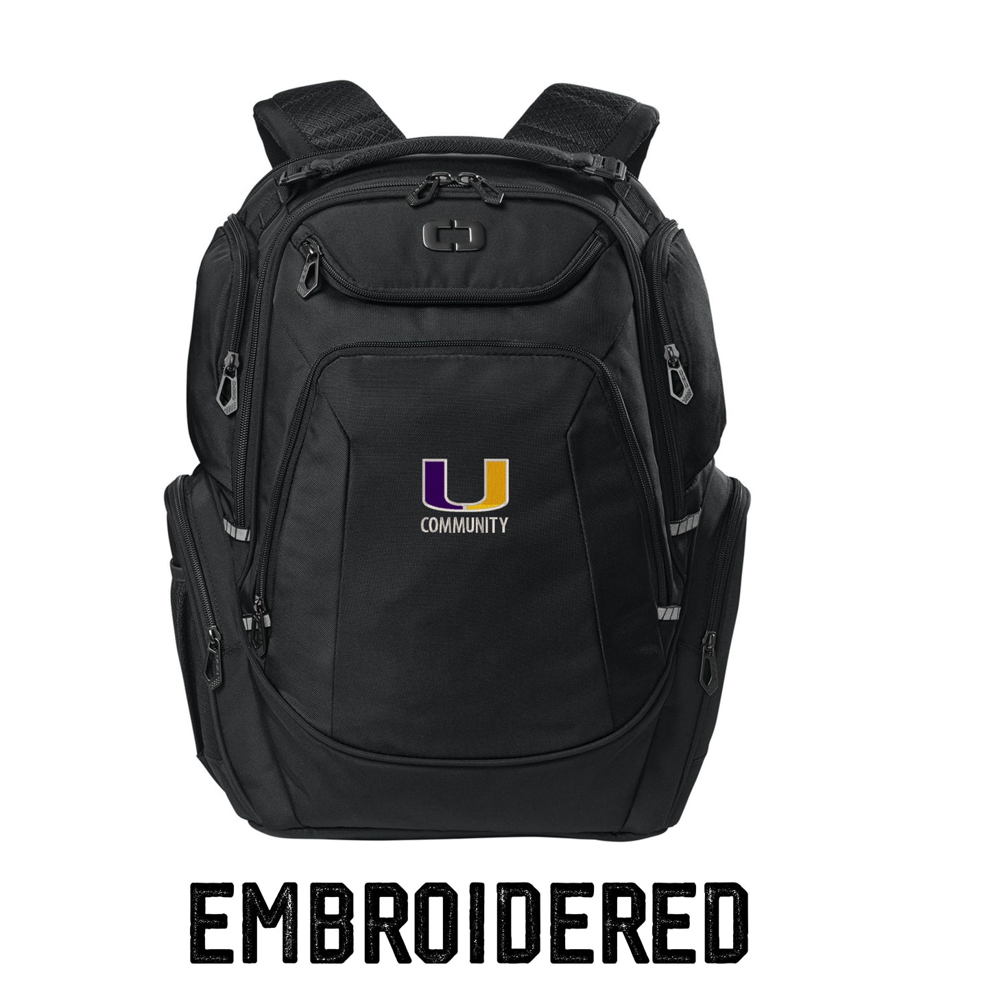 Community U Logo Backpack – Built to Go the Distance