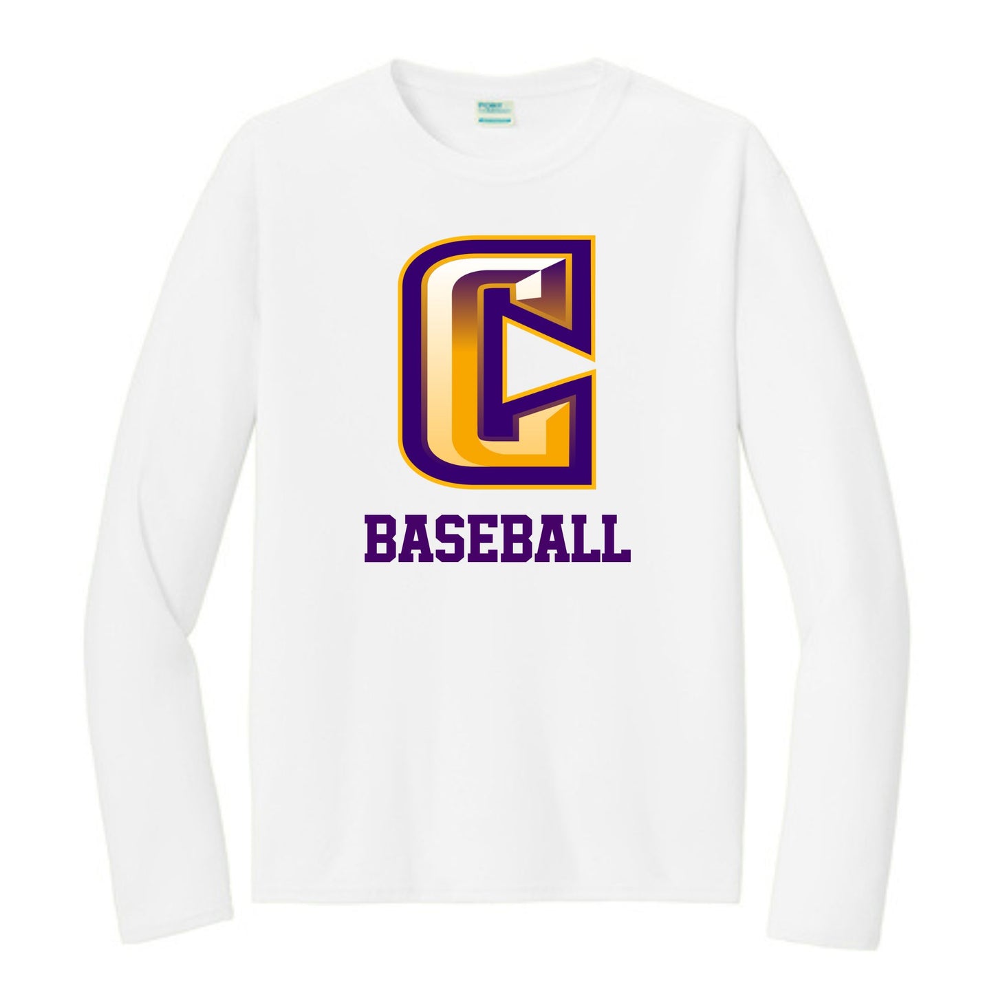 Port & Co Long Sleeve Performance Tee- Printed