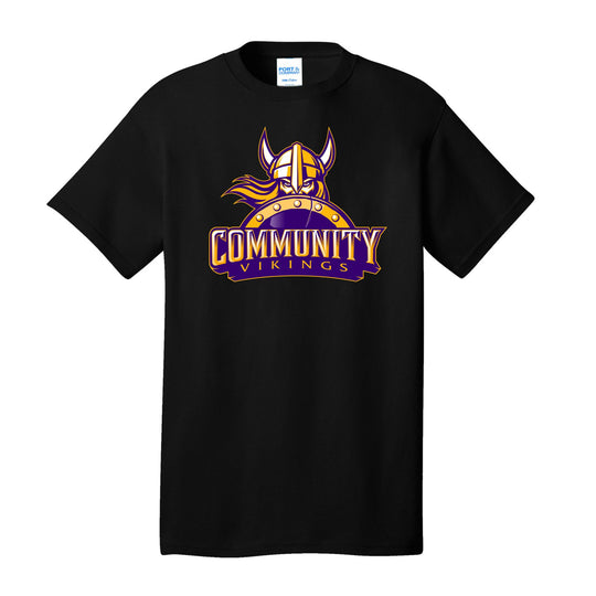 Community Vikings New Logo Tee – Youth & Adult