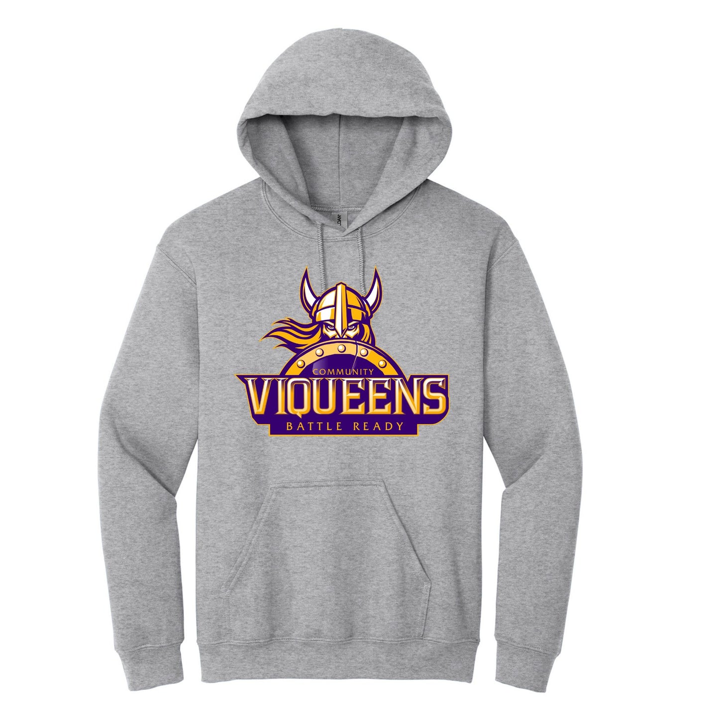 New Community Viqueens Logo Hoodie – Youth & Adult