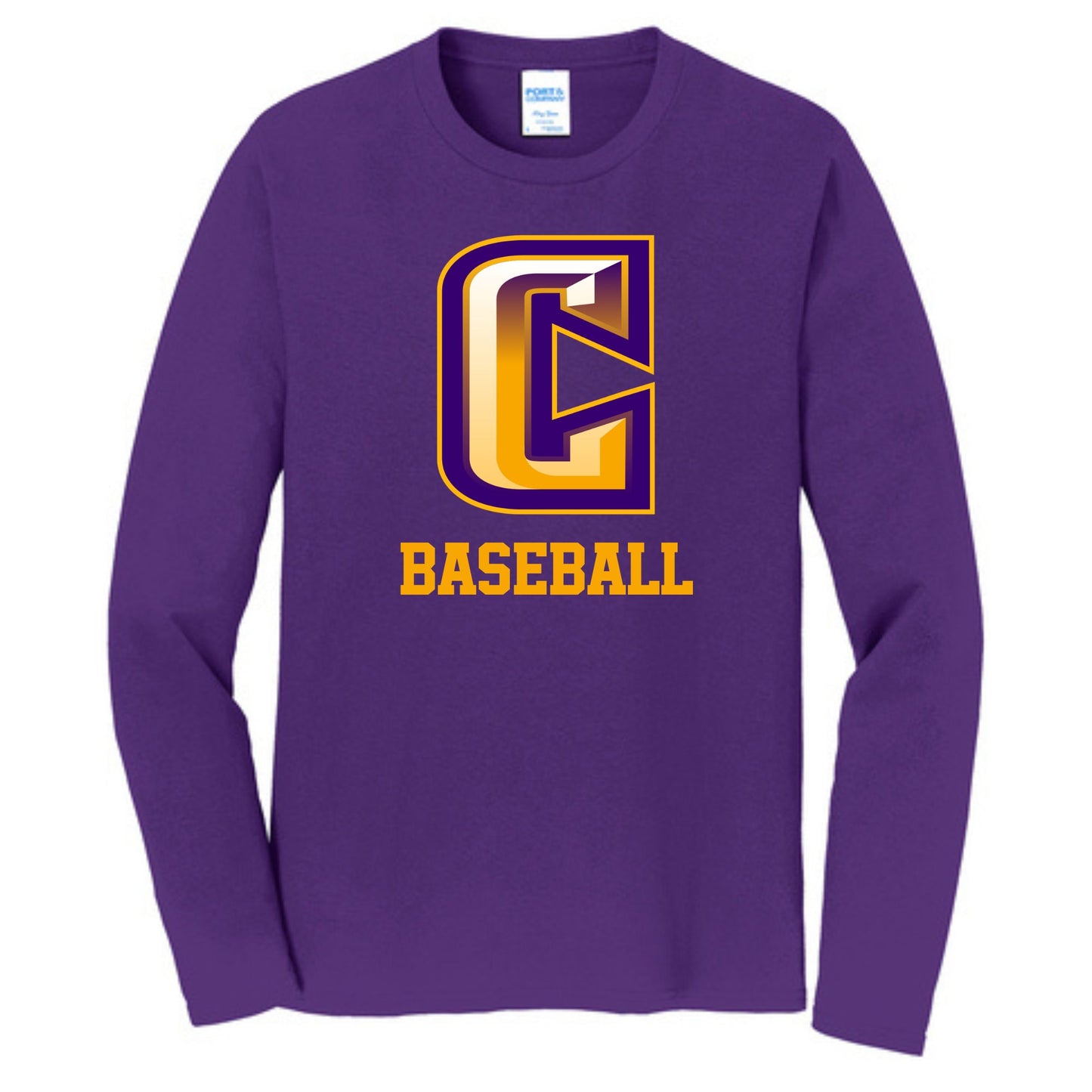 Port & Co Fan Favorite Long Sleeve Tee- Printed