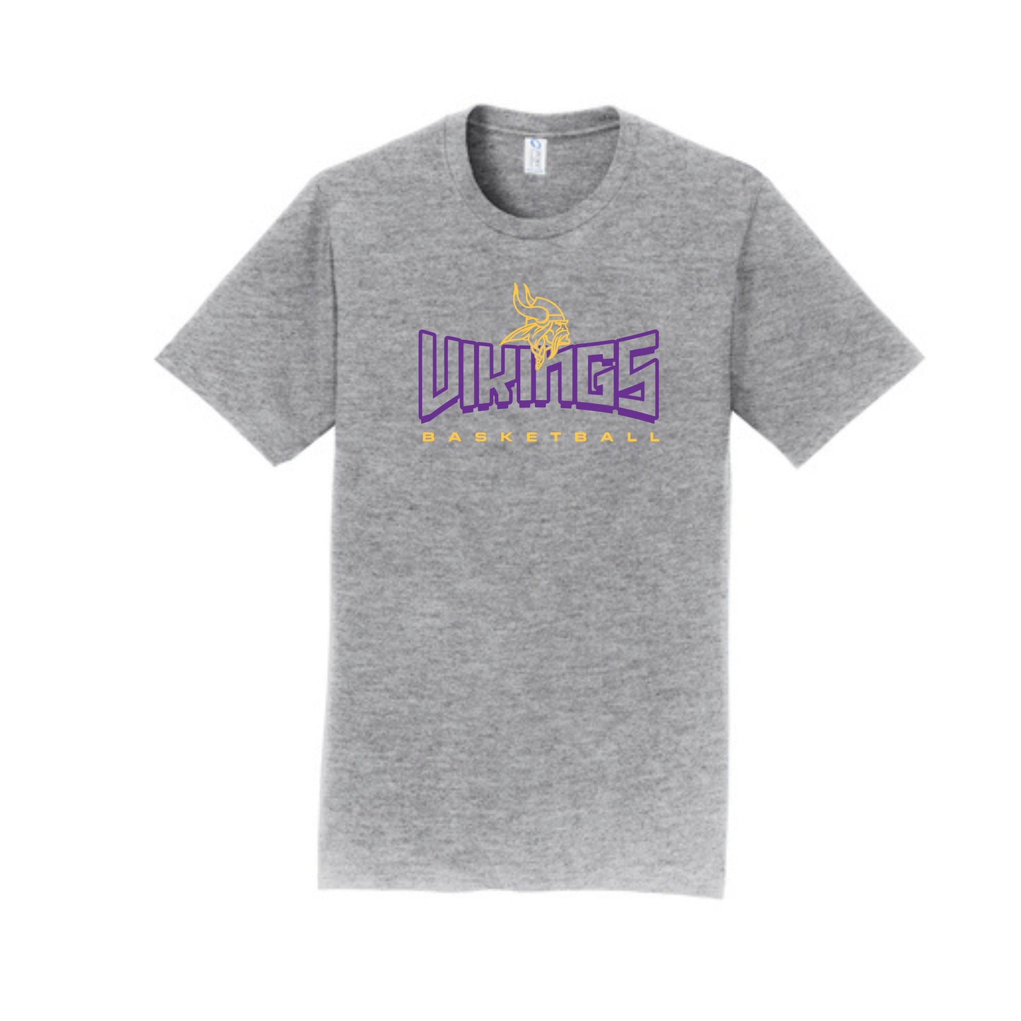 Mascot Open Vikings Basketball Design (Other Shirt Styles Available)