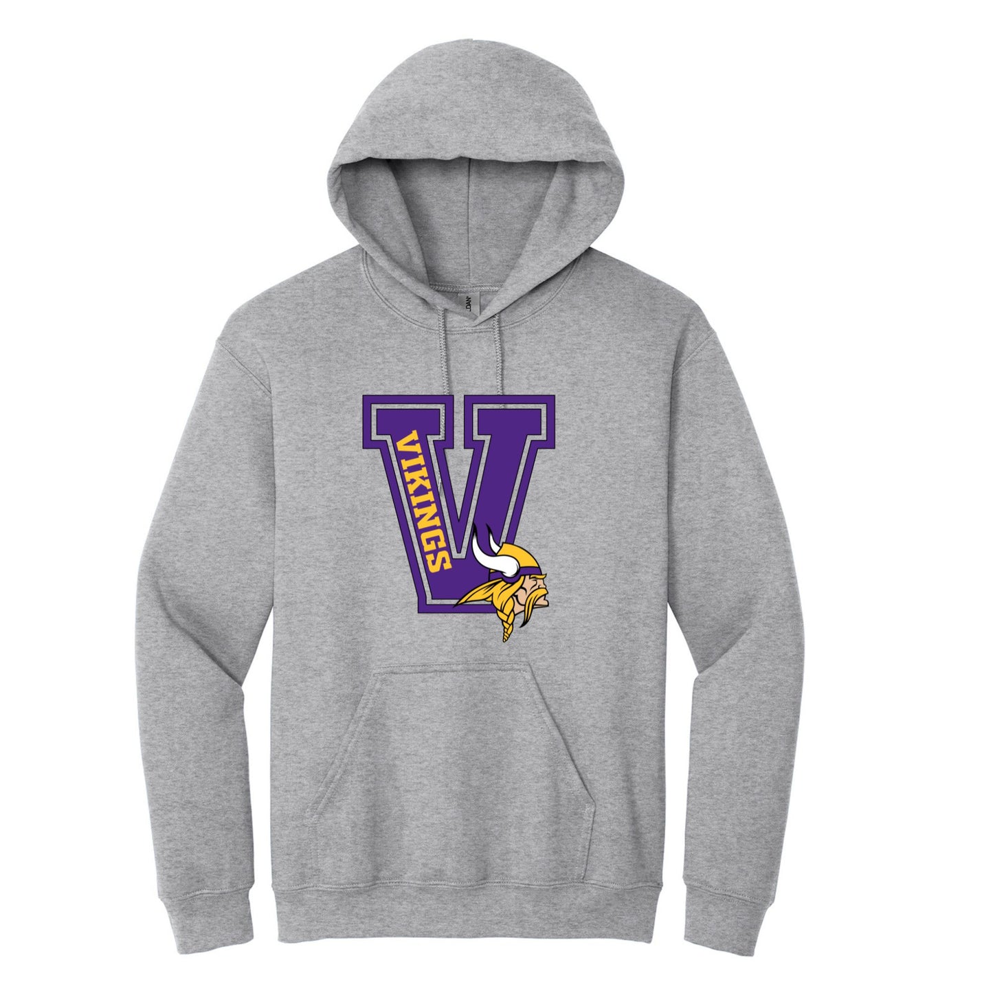 Varsity V Vikings Hoodie – Youth & Adult