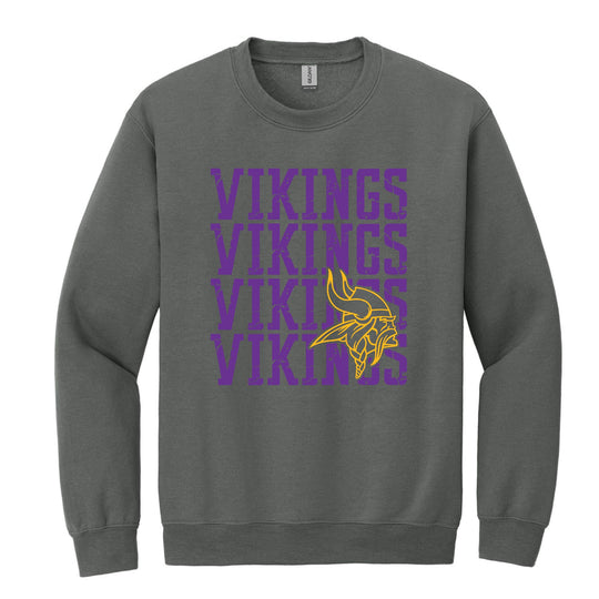 VIKING VIKINGS VIKINGS Crewneck Sweatshirt – Youth & Adult