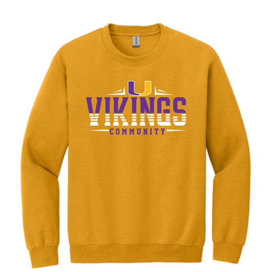 U Vikings Community Crewneck Sweatshirt – Adult Only