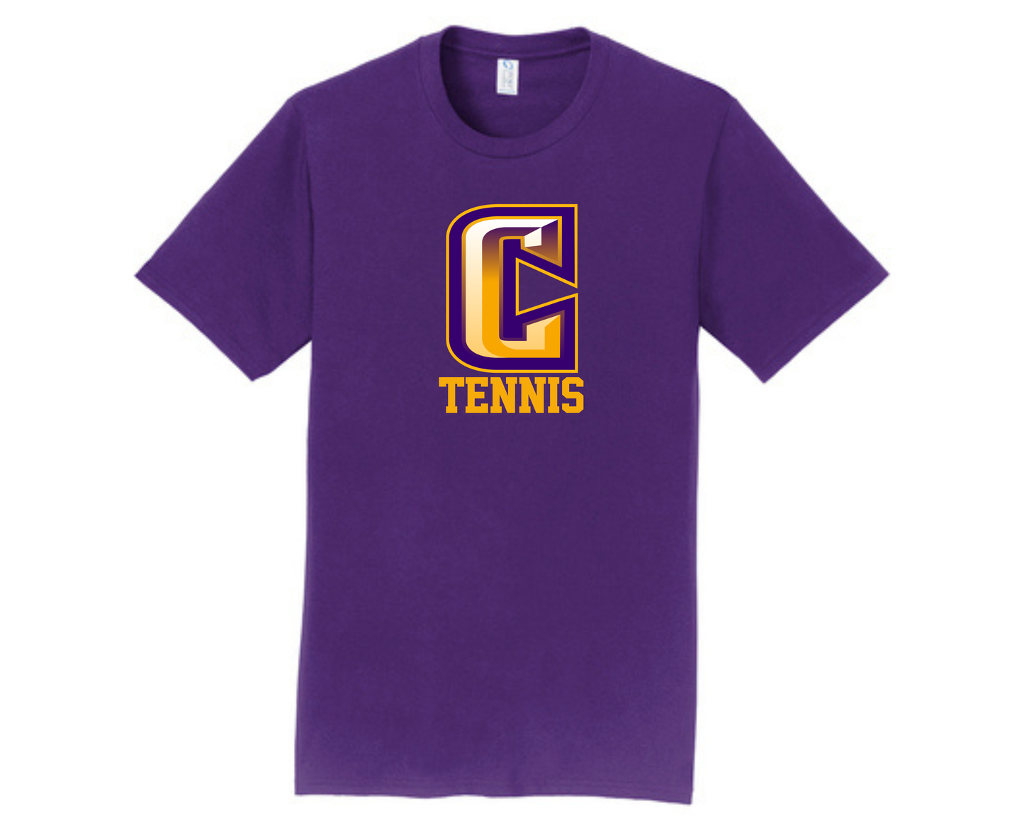 C TENNIS Port & Co Fan Favorite Tee- Printed
