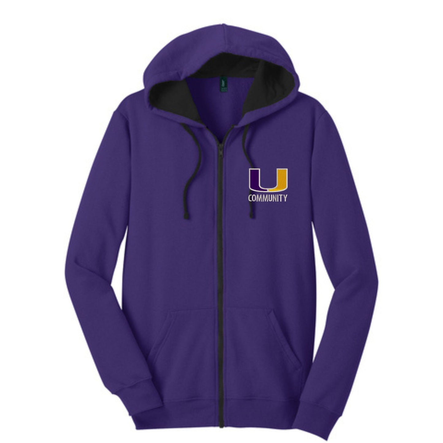 District® The Concert Fleece® Full-Zip Hoodie – Adult Only